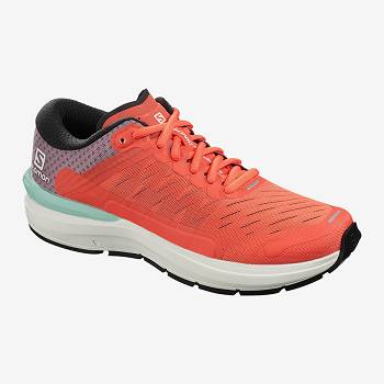 Salomon SONIC 3 CONFIDENCE W - Oranzove Bezecke Topanky Damske, SALO170